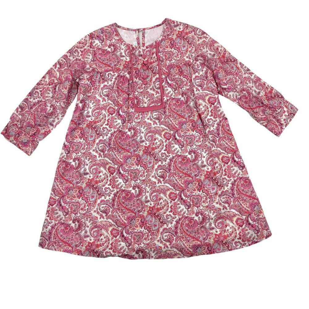 Elephantito Pink Paisley Dress